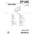 UNKNOWN SPPA400 Service Manual